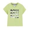 Boss Childrens/Kids Lettering Crew Neck Regular T-Shirt