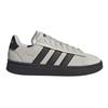 Mens Grand Court 3 Stripes Suede Trainers