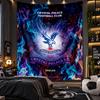 Tapiserie de agățat pe perete Print Fotbal Palatul de Cristal Pânză pentru Sufragerie Dormitor Decor Acasă