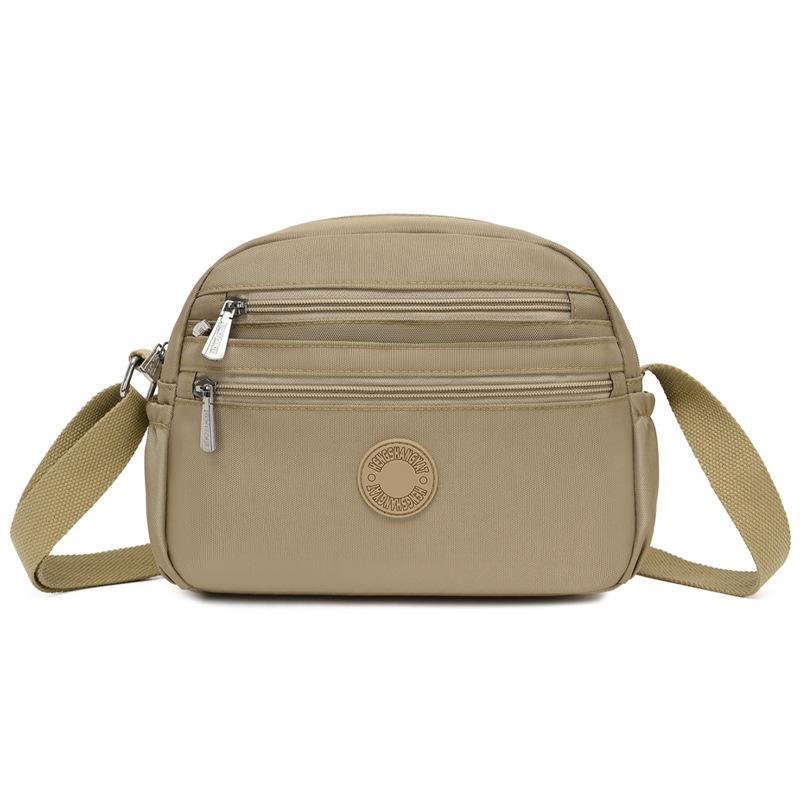 Damska torba na ramię z wieloma kieszeniami Lekka nylonowa torba crossbody dla mam w średnim wieku