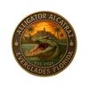 Krokodýl Vězeň Mugshot Mince Florida Everglades Vězeňské Memorabilia Mince Vtipná Historie Zločinu Výzvová Mince Sběratelský Dárek pro Muže Sběratele Mincí