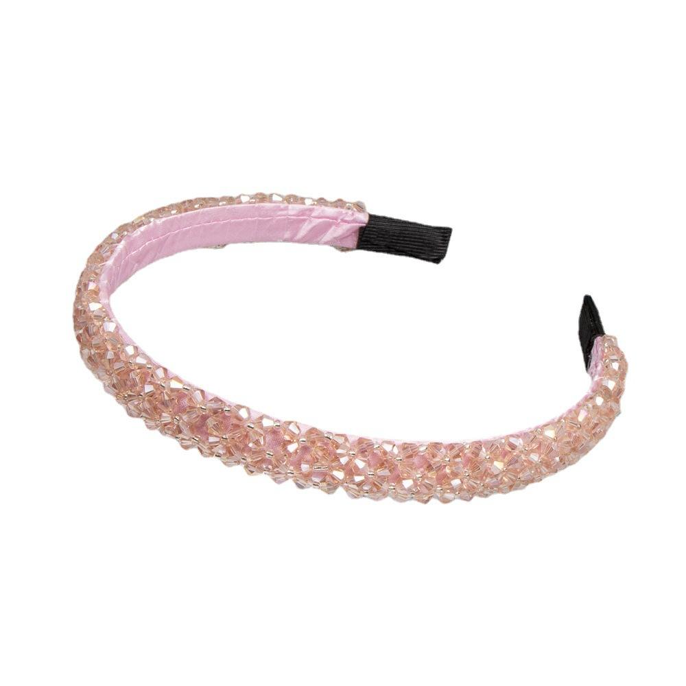 Полные бриллиантовые аксессуары для волос ободок с кристаллами ободок модный барочный ободок со стразами свадебный головной убор 1.5cm