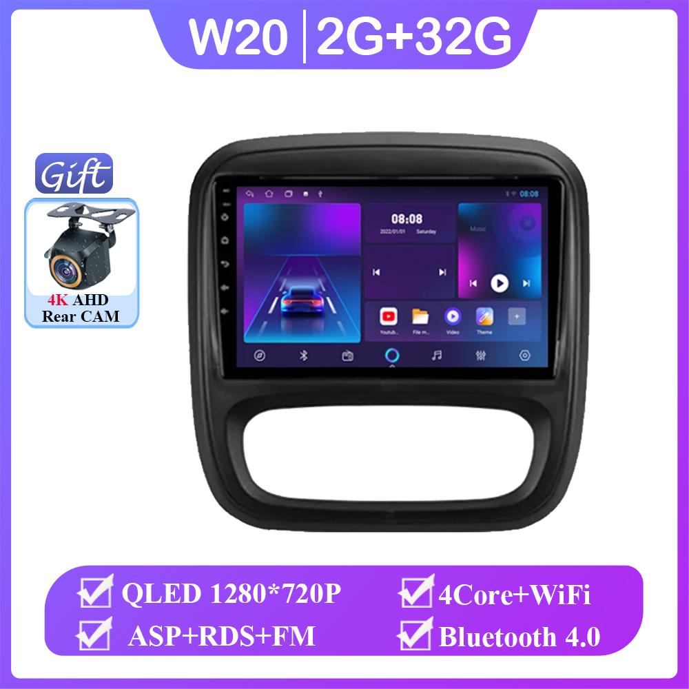 

Для Renault Trafic 3 2014 - 2021 Для Opel Vivaro B 2014 - 2018 Android 14 Авто Радио Мультимедиа Радио Видео Плеер GPS Carplay