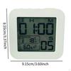 Temperature Humidity Meters Gauge White Monitor Compact Easy to Read Portable Digital for