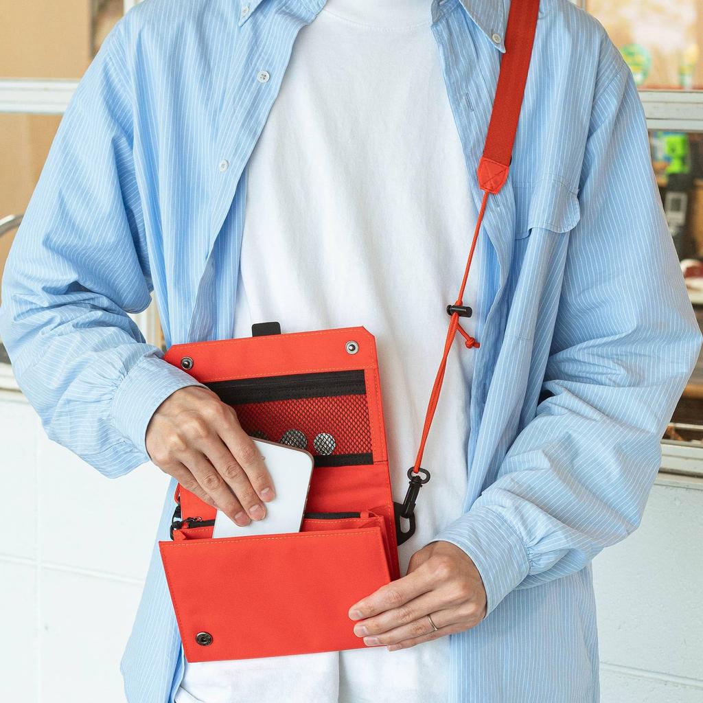 nahe Wallet Multi-Way (Red)