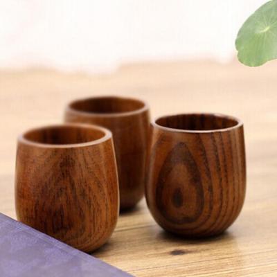 Çay Kahve İçin Ahşap İçme Bardağı