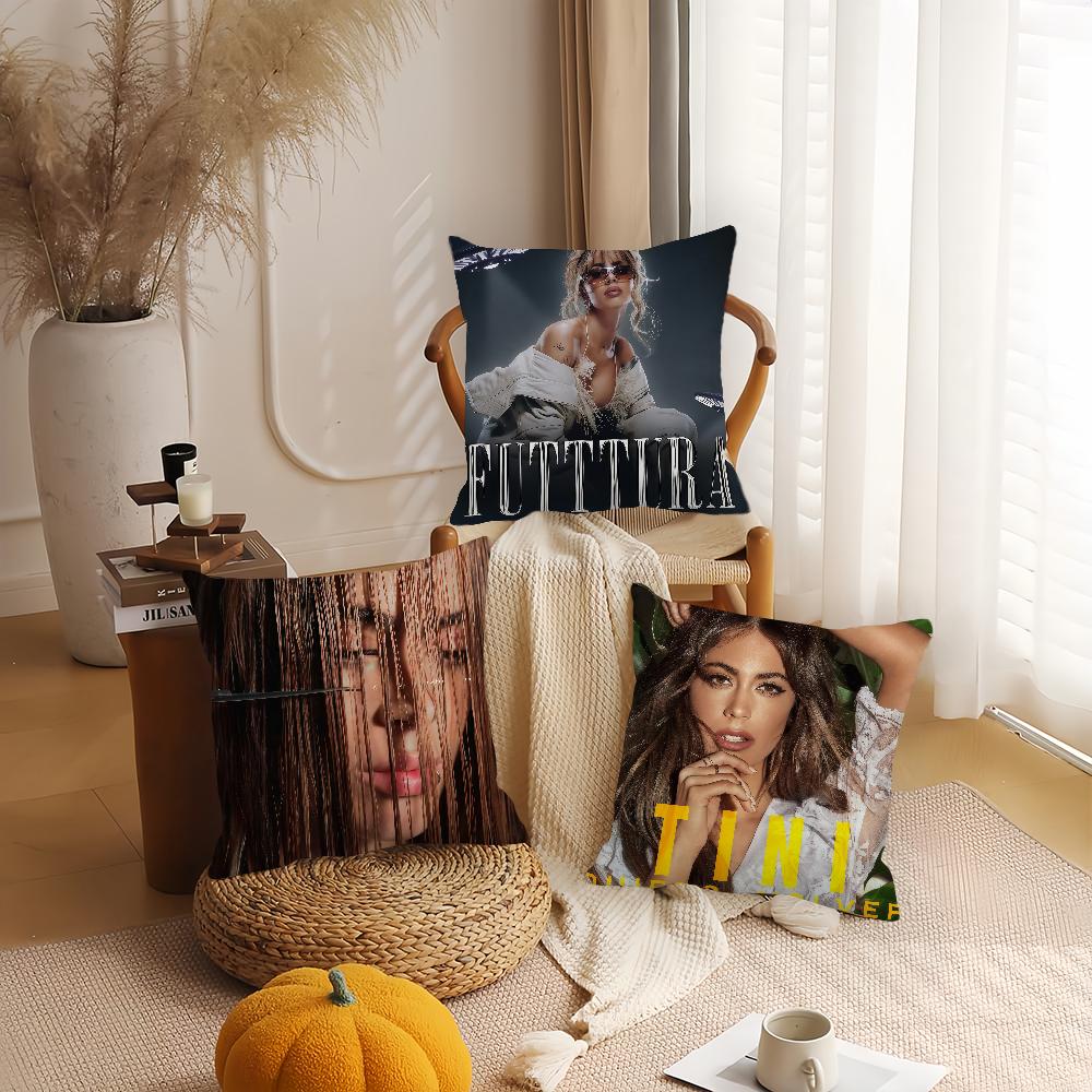 Martina Stoessel TINI Pillow Case Applicable Space For Guest Rooms Interiors Cars Office House Decoration