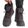 Men's 2025 Winter High-Top Plush Hiking Shoes: Non-Slip, Waterproof, Warm Cotton Footwear for Outdoors