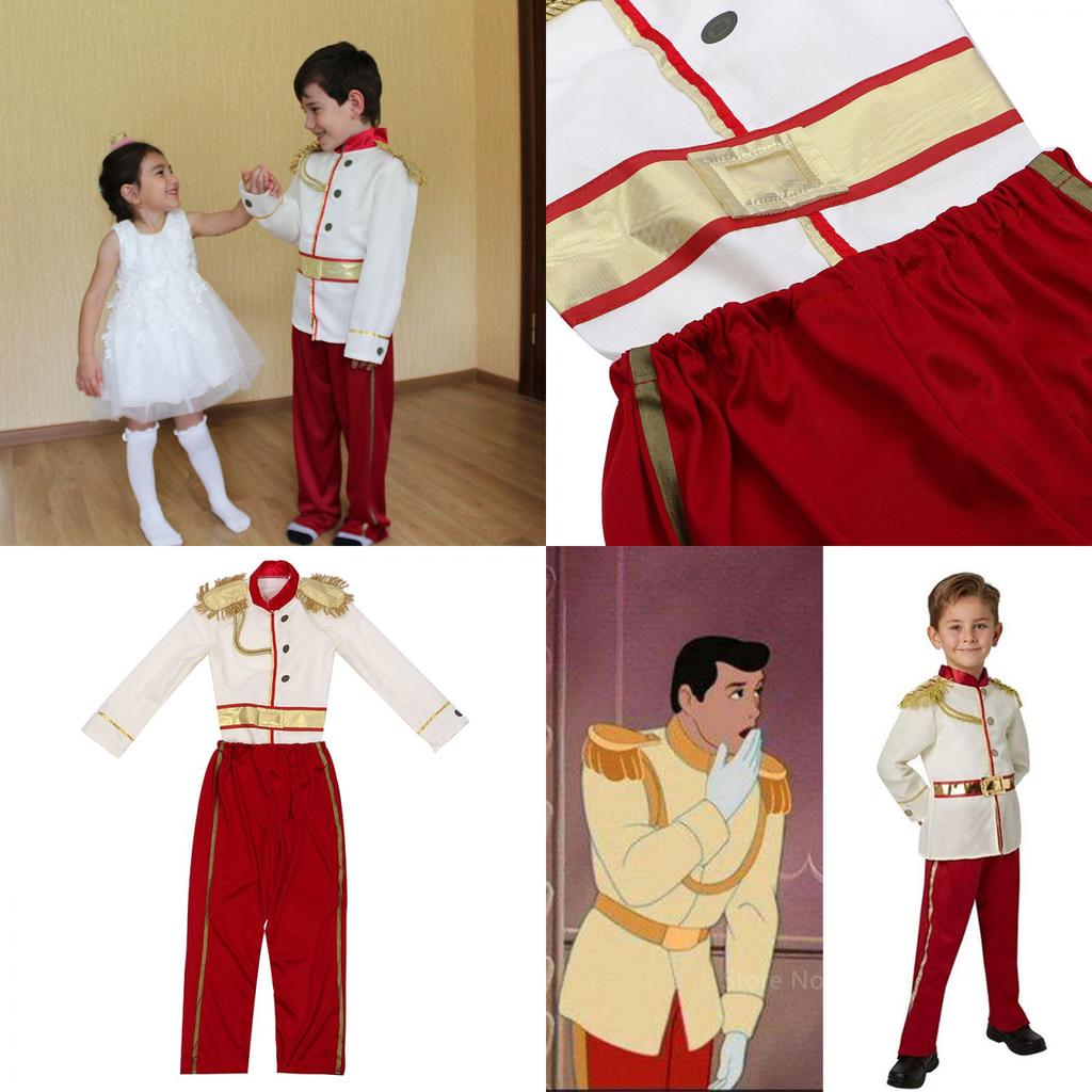 Luxurious Prince Charming Anime Costume For Children Perfect For Christmas And Parties