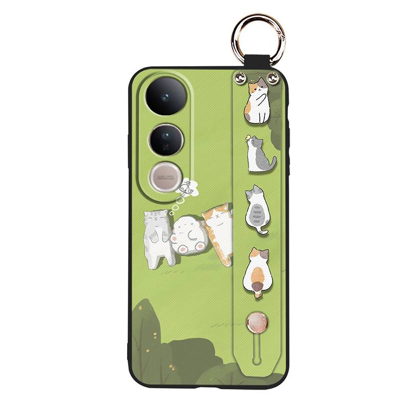 Cartoon Cute Phone Case For VIVO V50 Lite 5G Global Soft case Protective Fashion Design Shockproof Dirt-resistant Ring