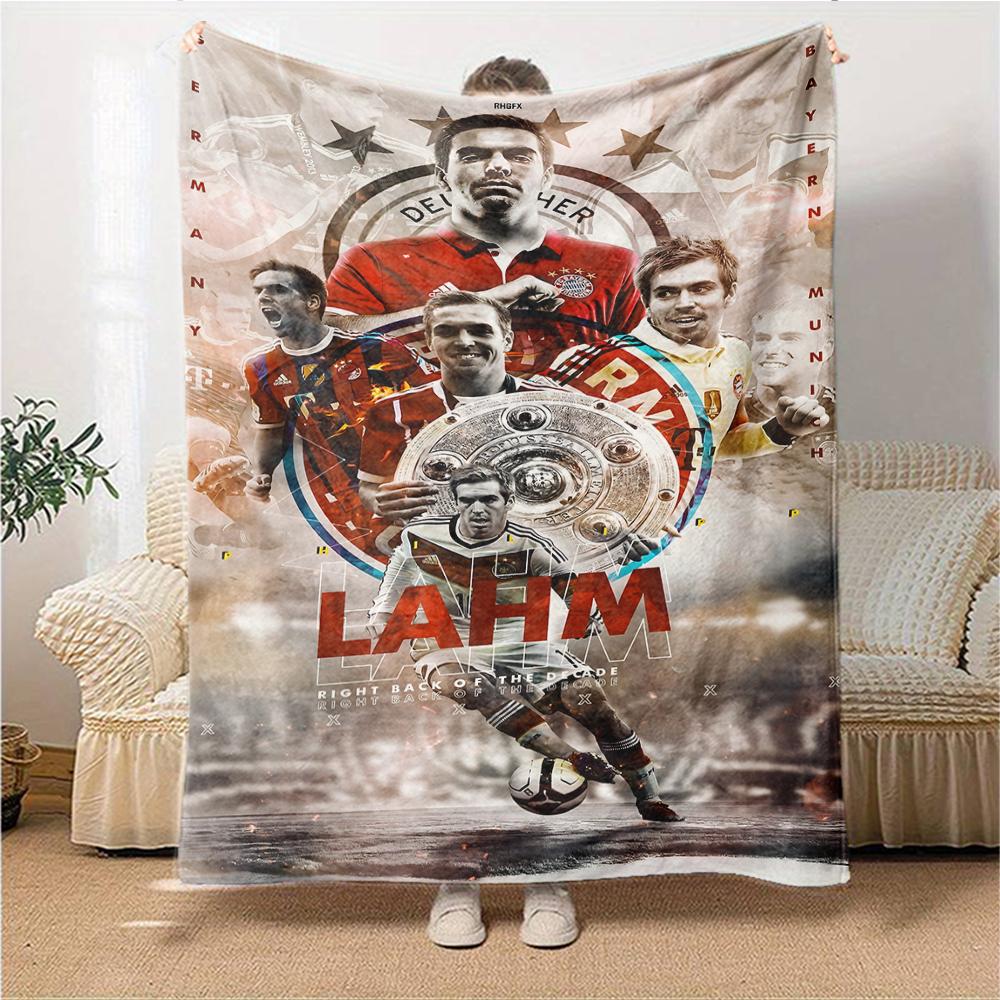 Coperte con Stemma del Bayern Monaco in Flanella Stampata Traspiranti Calde Plaid per Casa Ufficio Copriletto 0708a123