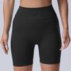 Seamless V-Back Peach-Lift Yoga Shorts for Summer Fitness