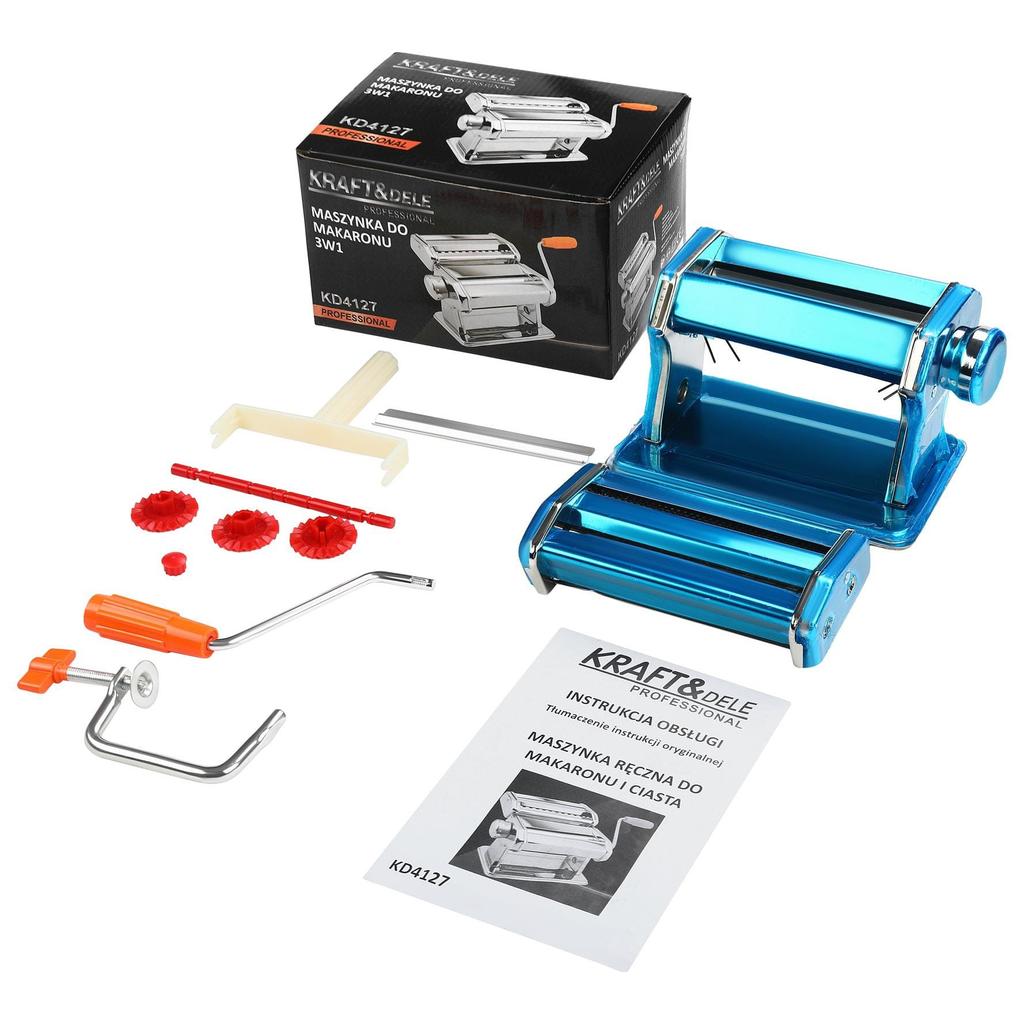 3-in-1 Manual Pasta Machine KD4127