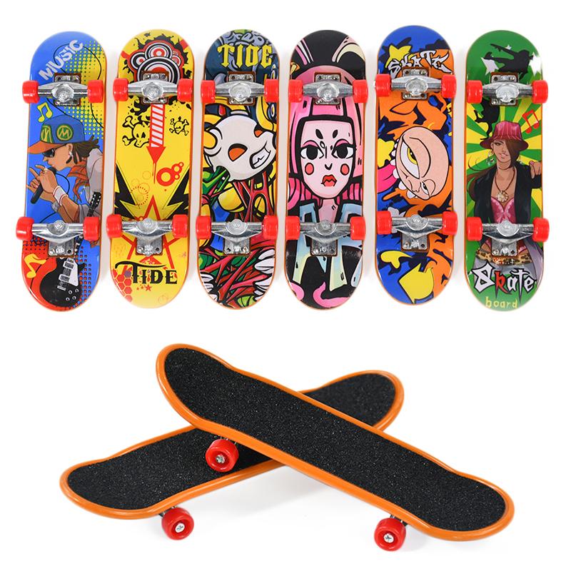 5/10Pcs Finger Skateboard Toy Mini Skate Board Fingertip Games Kids Birthday Party Favors Gift Goodie Bag Pinata Filler Wedding