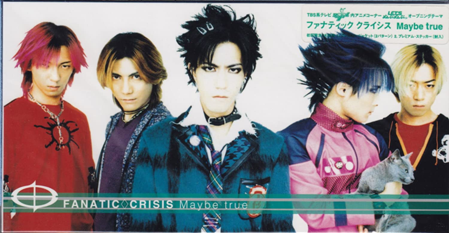 

CD FANATICCRISIS SHI YUENU SHINBAYA Maybe true FLDF1673 Japan Rock Used