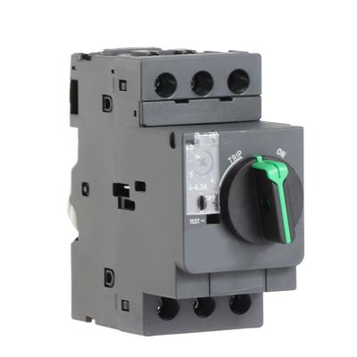 Jistič elektrického motoru Typ s knoflíkem Tepelný magnetický jistič motoru AC690V 4‑