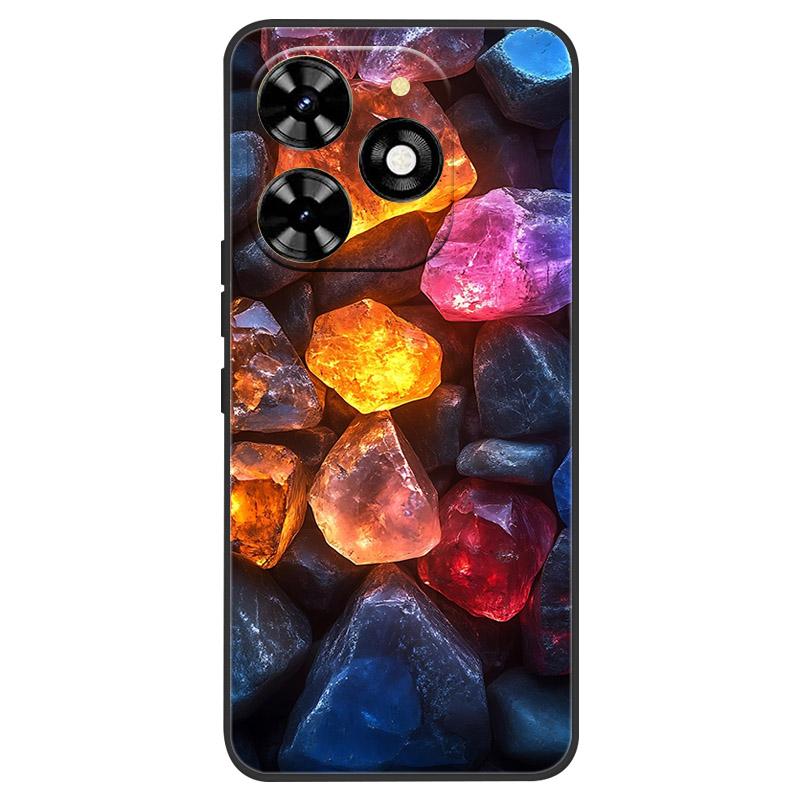 For Infinix Smart 8 Case X6525 Marble Soft Matte Silicone Back Cover For Infinix Smart 8 Pro Smart8 Plus Full Coverage Shell
