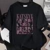 KATSEYE Girl Group Print Loose Cotton T-shirt, Short Sleeve