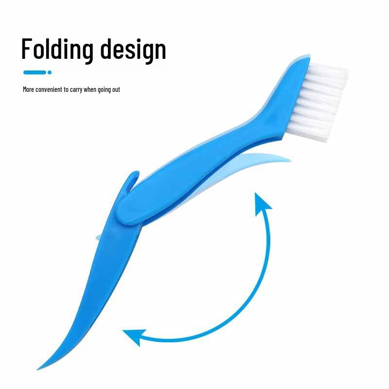 Portable Finned Tube Dust Removal Brush for Air Conditioner Condensers - Strong Cleaning Power