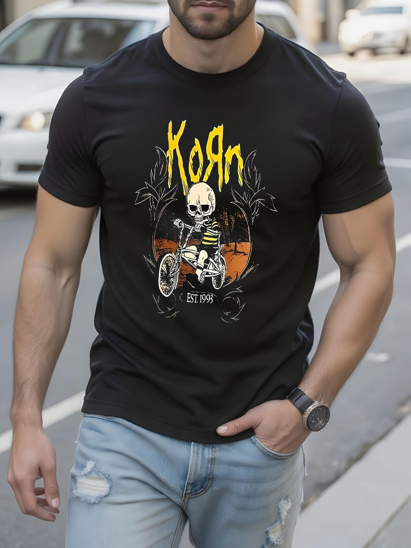 Black KORN PUNK ROCK Tshirt XXXXL