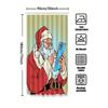 Dein Weihnachtsmann Duschvorhang Weihnachten Badezimmerdeko Festlicher Feiertagsdruck Wasserdichtes Gewebe Wandbehang Heimdekoration Geschenk