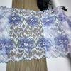 Multicolor Stretch Lace, 19.5cm wide Elastic Stretchy Spandex Mesh Lace Fabric for Lingerie, Bra, Underwear, Dress, Garment, Sewing & Crafting