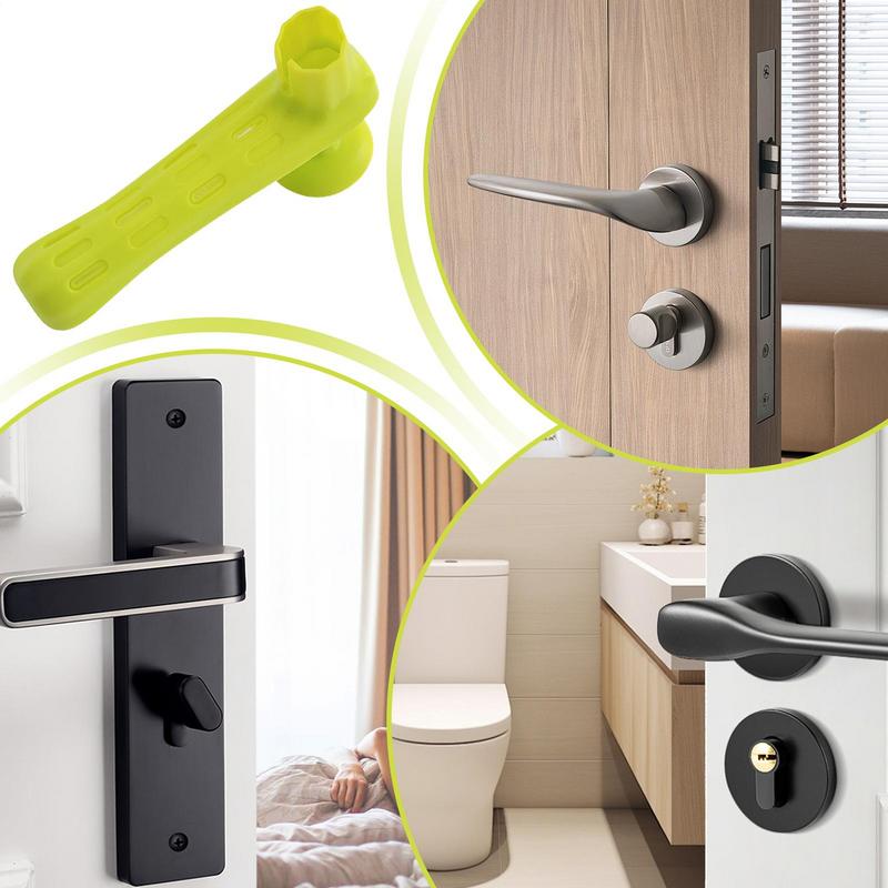 Silicone Door Knob Cushion Cover with Suction Cup Anti-collision Baby Doorknob Protect Door Knob Safety Cover Noiseless Suction