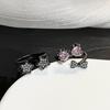 Bow Star Open Ring Female Dark Personality Light Luxury Temperament Index Finger Ring Niche Design High Sense Fashion