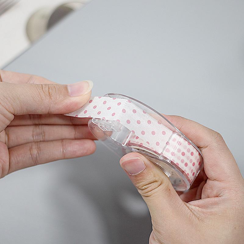 Portable And Compact 1.5cm Washi Tape Cutter Tape Holder Handbook Tape Storage Cutting Holder