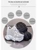 Women's 12cm Breathable Mesh Platform Sneakers A8935 - Casual Sports Shoes In Small Sizes