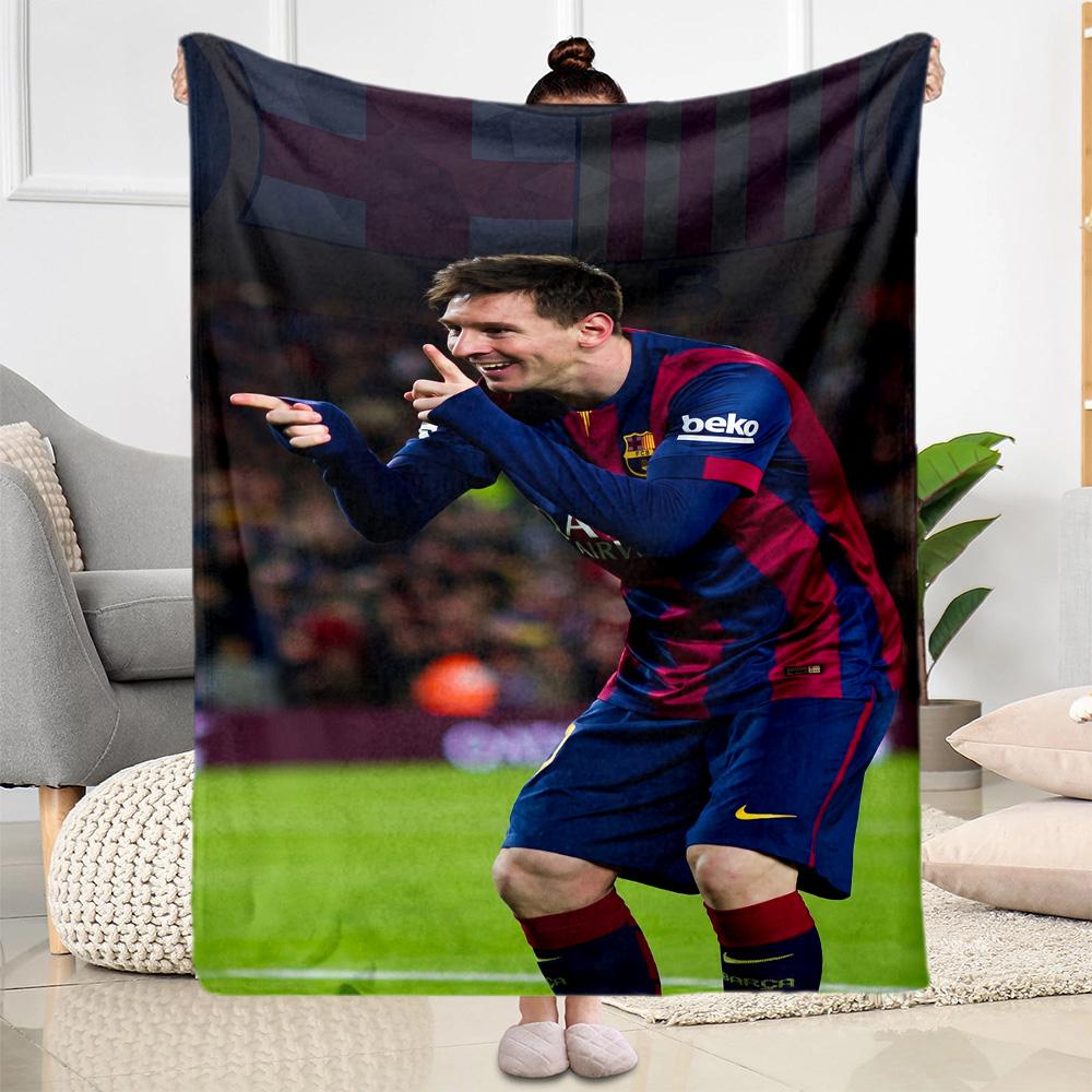 Messi 32 Blanket Durable Comfort Suitable for Seaside Office Couch All-Season Use Stylish Decor Birthday Christmas Gift Blanket