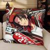 Hypnosis Mic Division Rap Battle Pillow Case Fashion Square Pillowcase Bedroom Sofa Room Ins Decoration Leisure