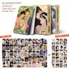 92pcs/set Anime Ye HuaJi Photo Cards Korean Comic Stickers Double-sided LOMO Greeting Card