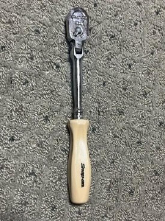 

Snap-on Tools 1/4 Swivel Ratchet THLFD72 NEW RARE combat tan NEW