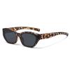 2026 Retro Spicy Cat Eye Black Frame Slimming Sunglasses for Men & Women – High-End UV Protection
