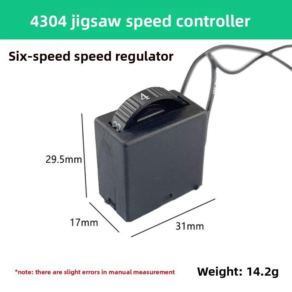 6 Speed Regulation Controller Switch AC220V 12A 250V Electric Grinder Switch Power Tool Controller