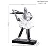Ballet Girl Resin Statue - Cute Dancer Figurine for Children's Room Decor, Birthday Gift, Ballet Lover Collectible Art
