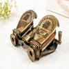 Brass Binoculars Royal Navy London 1917 Engraved Opera Glasses