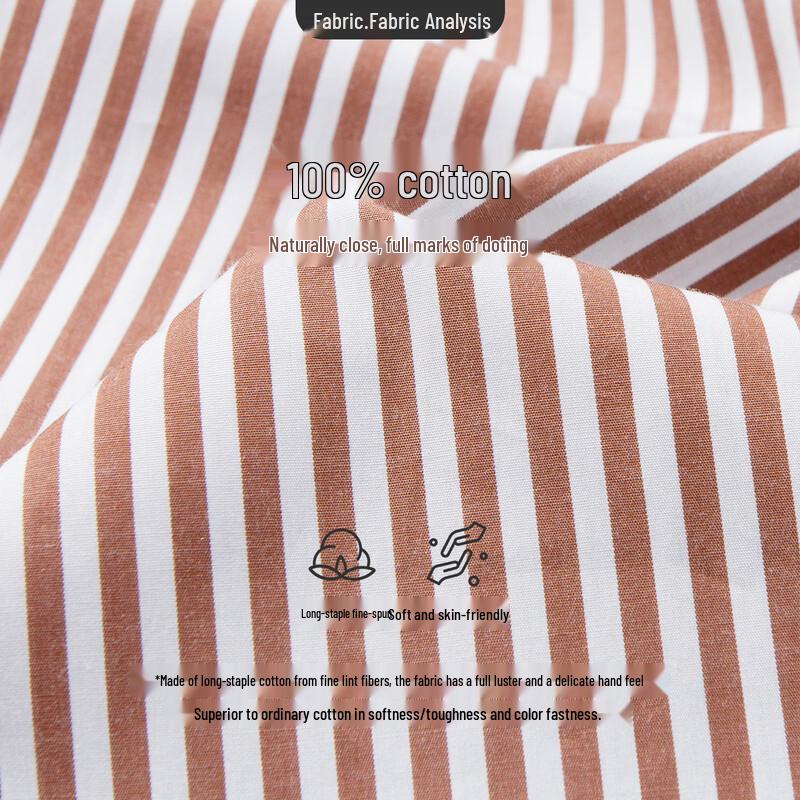 NAVIGARE ITALY Women's Striped Cotton Long-Sleeve Shirt