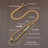 Handwoven Dongling Jade Pendant Lanyard: Thousand Li of Mountains and Rivers Outdoor Sports Necklace