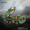 Wooden 3D Military Puzzle Model - Educational DIY Toy for Boys