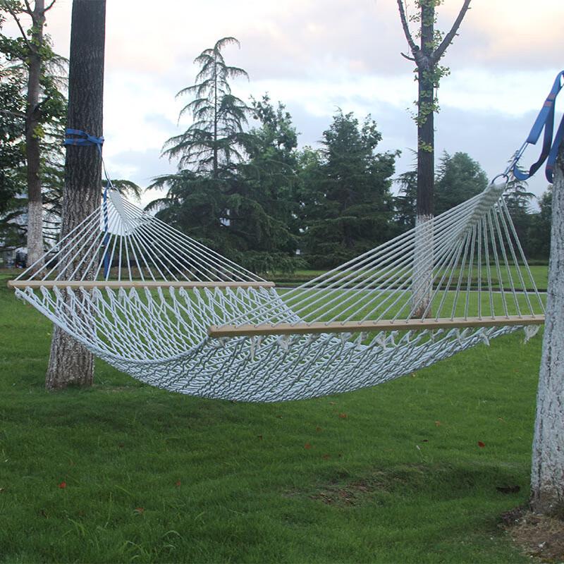 OEING Double Cotton Linen Hammock