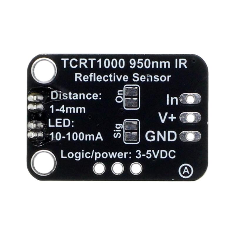 Adjustable TCRT1000 Reflective IR Photoelectric Sensory Module Photoelectric Sensory Accurate Position Detection