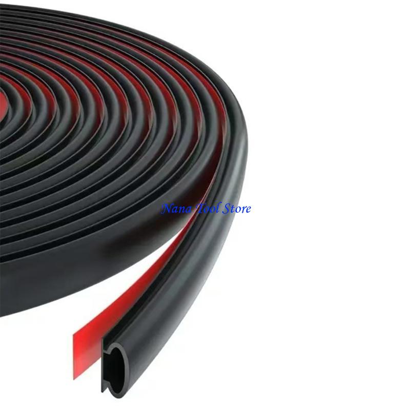 31GJ Клейкая резиновая отделочная молдинговая лента, гибкая для легкой установки в любой комнате