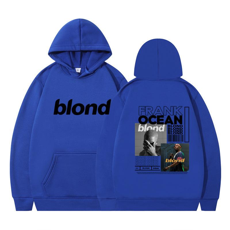 2024 Außenhandel Neu Blond Grenzüberschreitend Herbst/Winter Neu Fleece Lässig Kapuzenkragen Unisex Kapuzenpullover