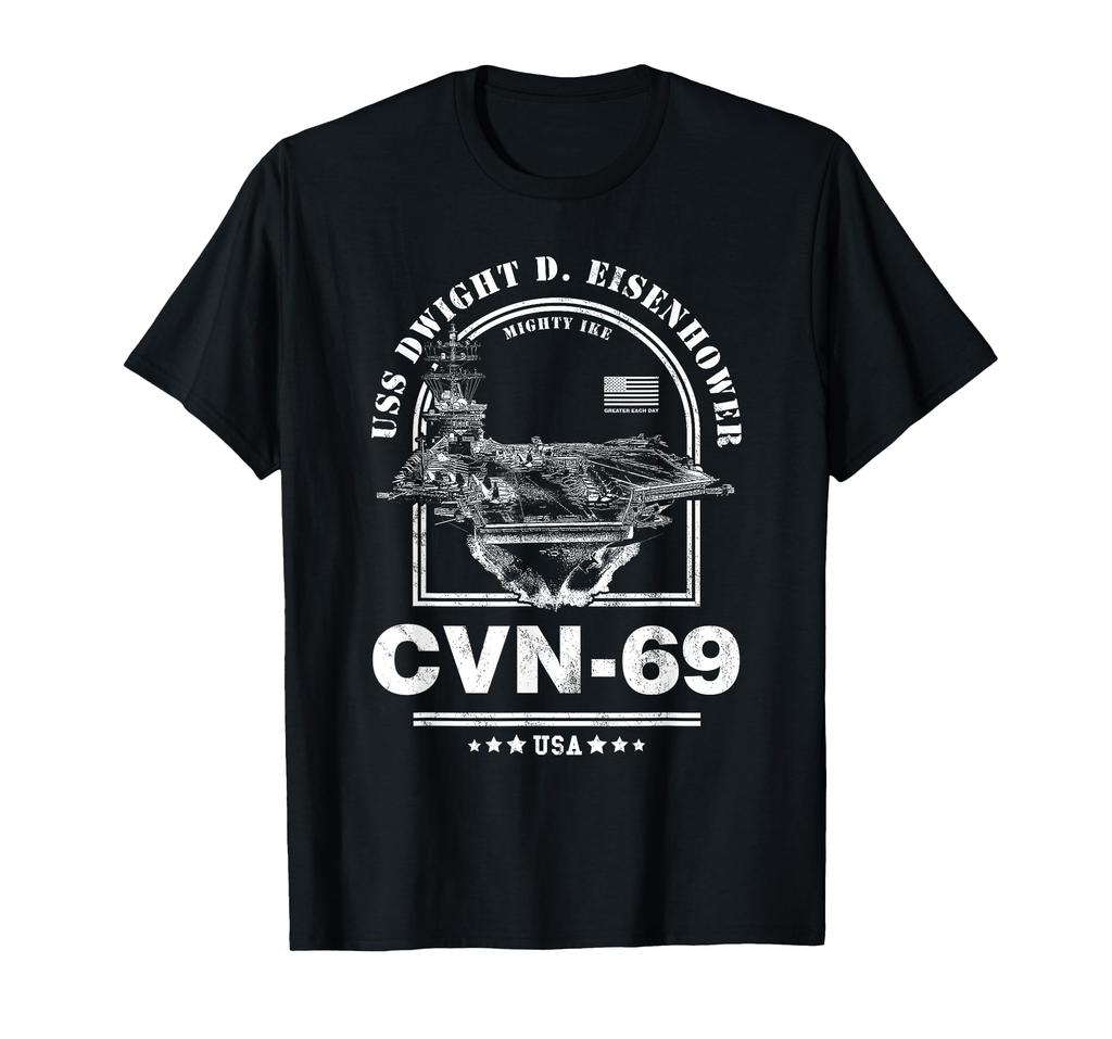 US Navy Aircraft Carrier Dwight Eisenhower CVN-69 D. T-Shirt