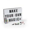 EASYmaxx Boîte À Lumière LED A4 Avec 173 Lettres, Chiffres & Symboles & 150 Mood Pics Colorés