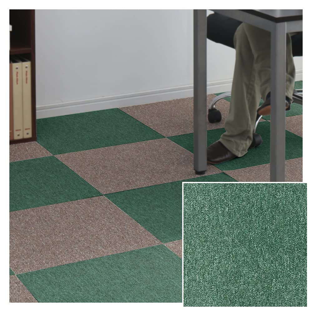 

of Iris Plaza Tile Carpet Green 50 x 50cm Made in Japan Joint [Set 10] Non-slip MJ-1009 зелёный