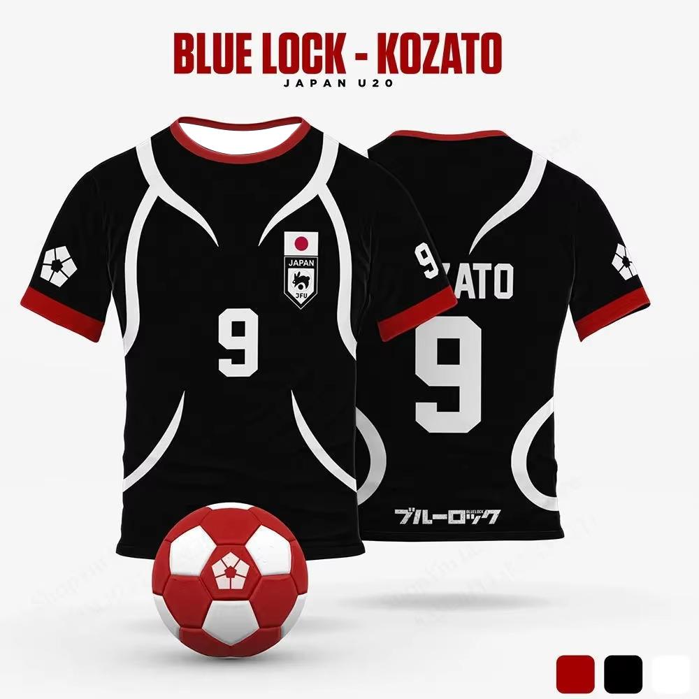 3D Print Anime Jersey Blue Lock Sae Itoshi Role Playing T-shirt Short Sleeve Tees Sports Adult Tops