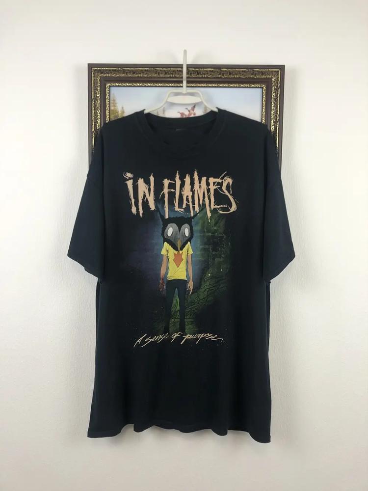 

In Flames A Sense Of Purpose Подарок для фанатов Унисекс Футболка от S до 5XL XXXL